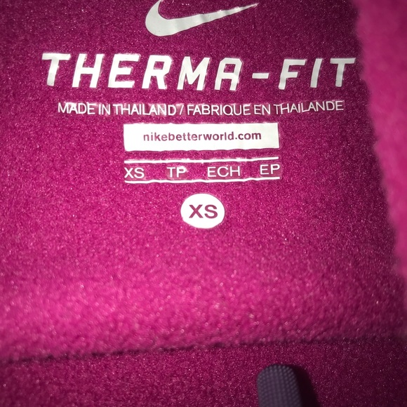 PURPLE NIKE THERMA FIT, WOMANS XS! - Picture 2 of 2